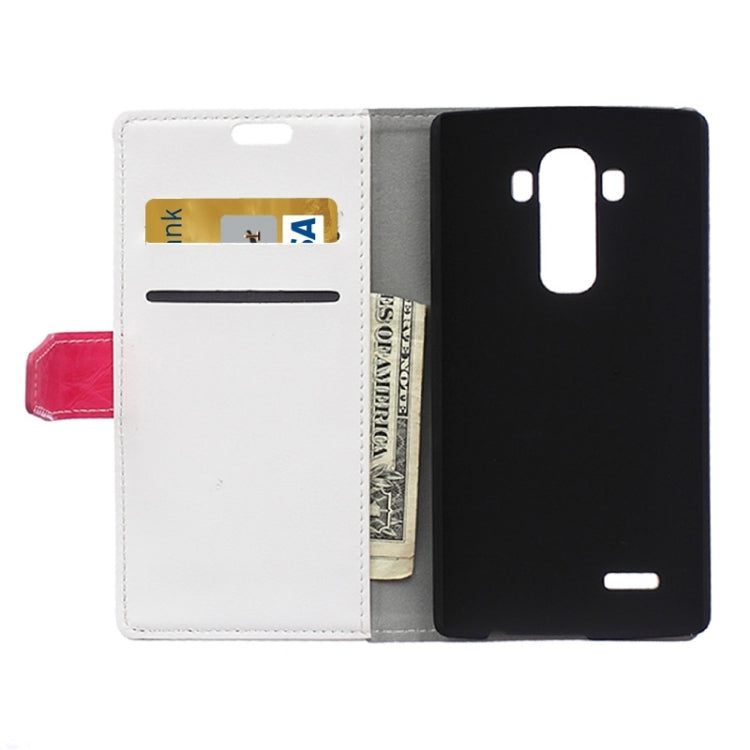 Crazy Horse Texture Horizontal Flip Color Matching Leather Case with Card Slots & Wallet & Holder for LG G4