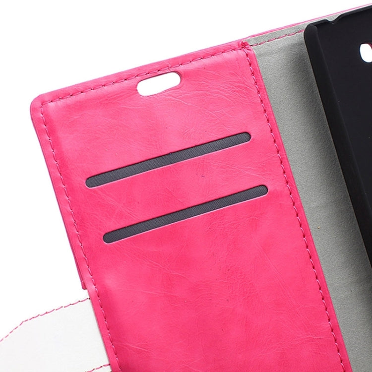 Crazy Horse Texture Horizontal Flip Color Matching Leather Case with Card Slots & Wallet & Holder for LG Magna