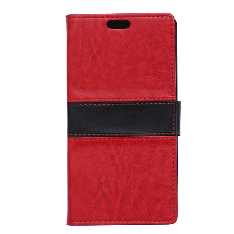 Crazy Horse Texture Horizontal Flip Color Matching Leather Case with Card Slots & Wallet & Holder for LG Magna