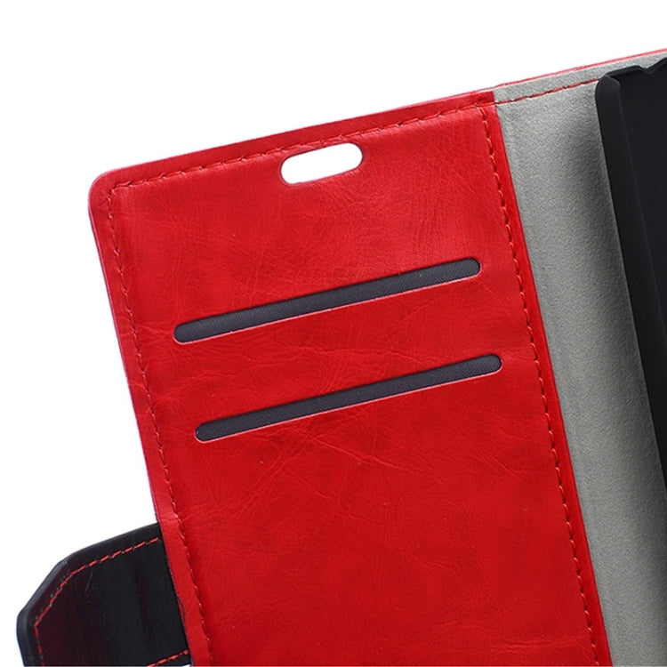 Crazy Horse Texture Horizontal Flip Color Matching Leather Case with Card Slots & Wallet & Holder for LG Magna