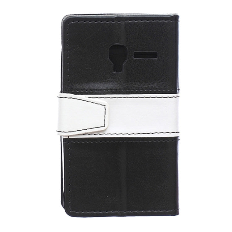 Crazy Horse Texture Horizontal Flip Color Matching Leather Case with Card Slots & Wallet & Holder for Alcatel OneTouch Pixi 3 / OT4009D