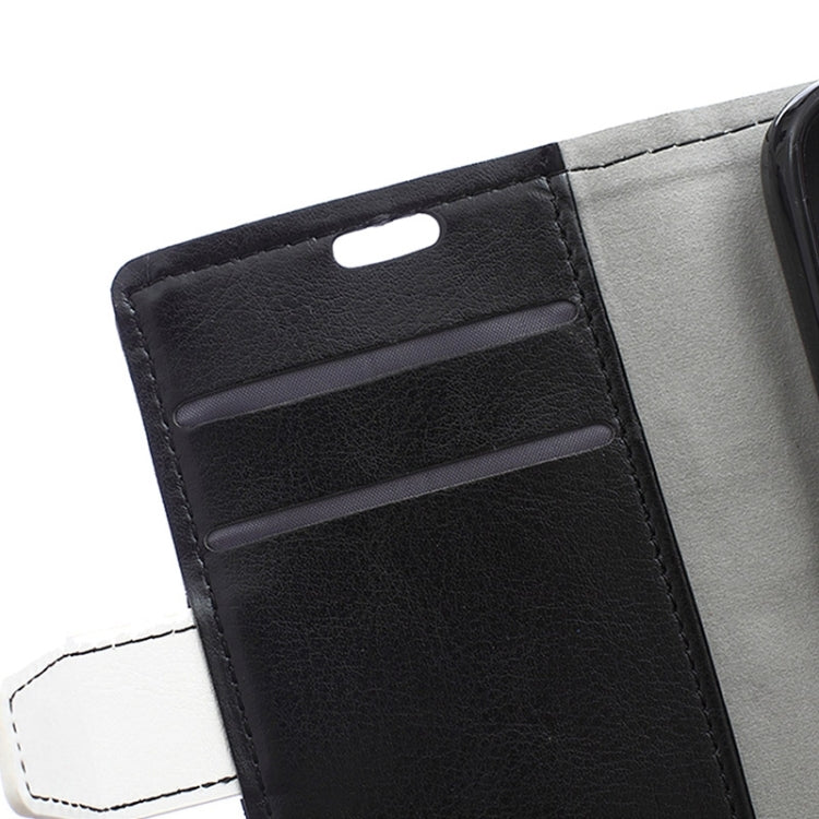 Crazy Horse Texture Horizontal Flip Color Matching Leather Case with Card Slots & Wallet & Holder for Alcatel OneTouch Pixi 3 / OT4009D