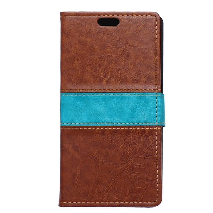 Crazy Horse Texture Horizontal Flip Color Matching Leather Case with Card Slots & Wallet & Holder for Alcatel OneTouch Pixi 3 / OT4009D