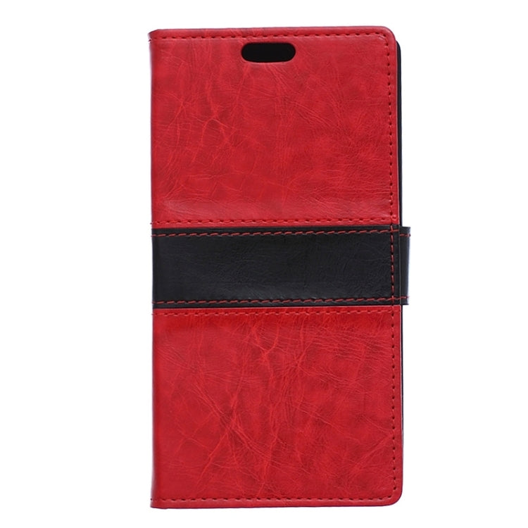 Crazy Horse Texture Horizontal Flip Color Matching Leather Case with Card Slots & Wallet & Holder for Huawei P8
