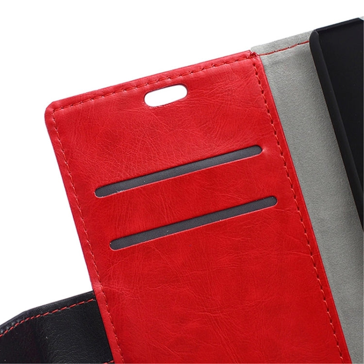 Crazy Horse Texture Horizontal Flip Color Matching Leather Case with Card Slots & Wallet & Holder for Huawei P8