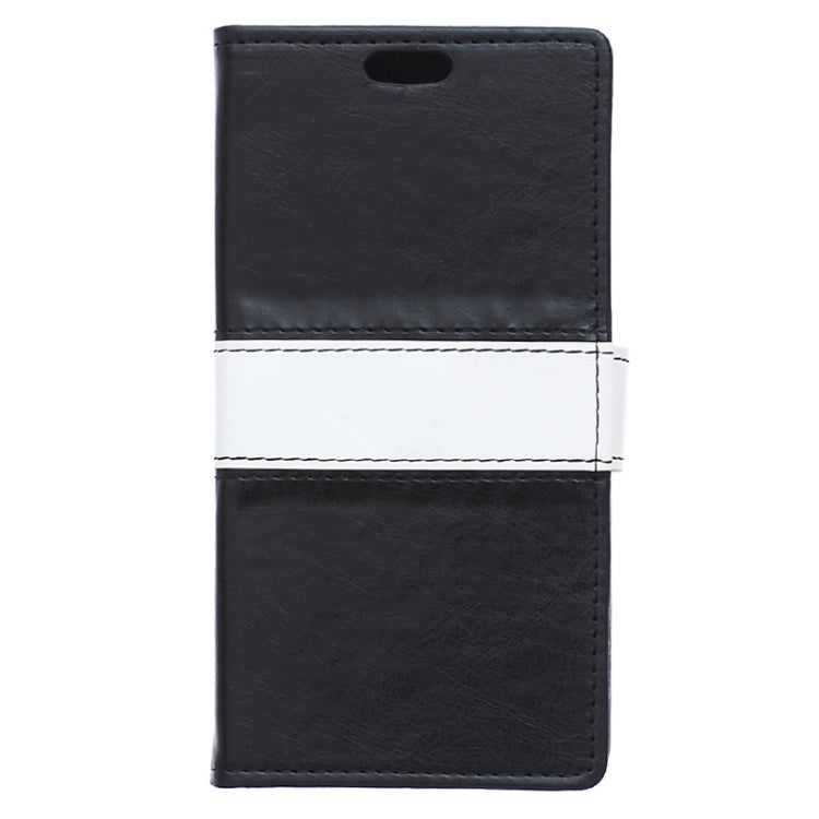 Crazy Horse Texture Horizontal Flip Color Matching Leather Case with Card Slots & Wallet & Holder for Huawei Ascend Y520