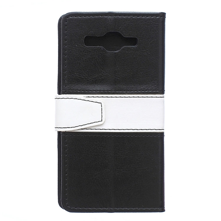 Crazy Horse Texture Horizontal Flip Color Matching Leather Case with Card Slots & Wallet & Holder for Huawei Ascend Y520