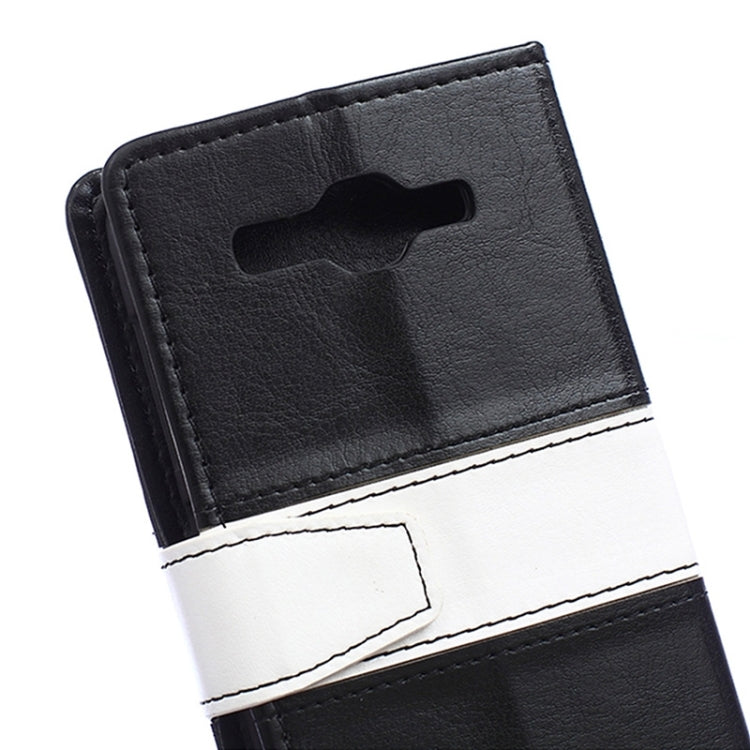 Crazy Horse Texture Horizontal Flip Color Matching Leather Case with Card Slots & Wallet & Holder for Huawei Ascend Y520