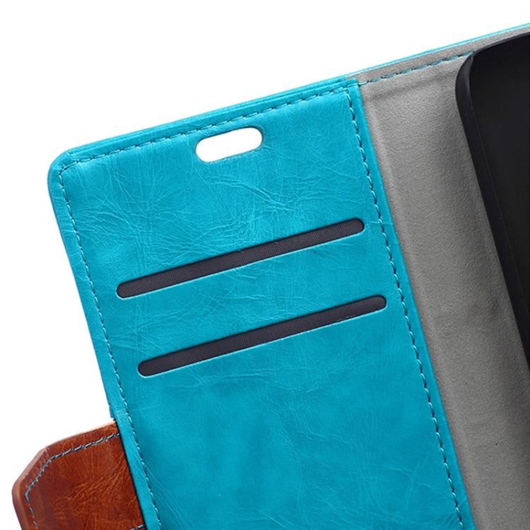 Crazy Horse Texture Horizontal Flip Color Matching Leather Case with Card Slots & Wallet & Holder for Huawei Ascend Y520