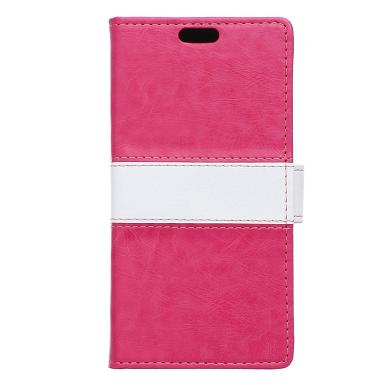 Crazy Horse Texture Horizontal Flip Color Matching Leather Case with Card Slots & Wallet & Holder for Huawei Ascend Y520