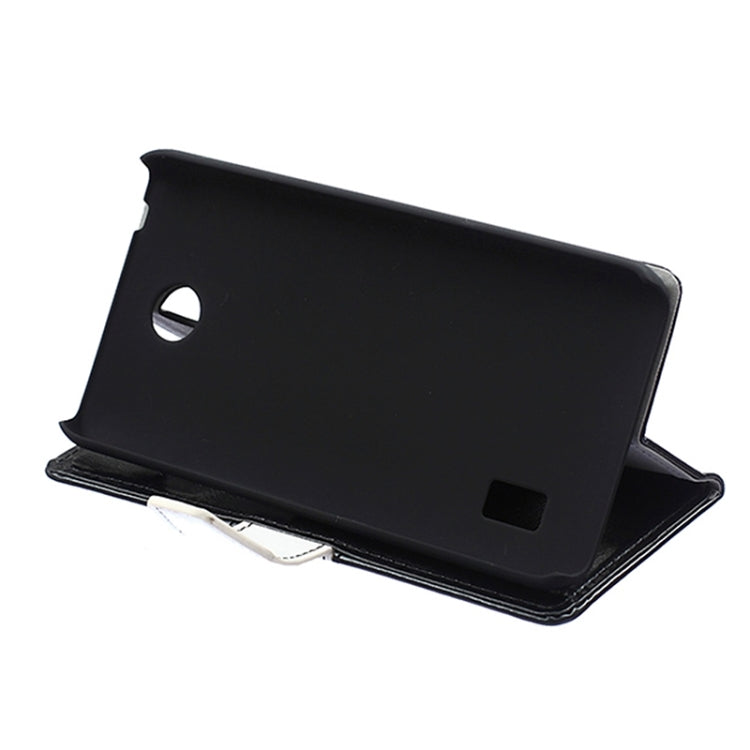 Crazy Horse Texture Horizontal Flip Color Matching Leather Case with Card Slots & Wallet & Holder for Huawei Ascend Y635