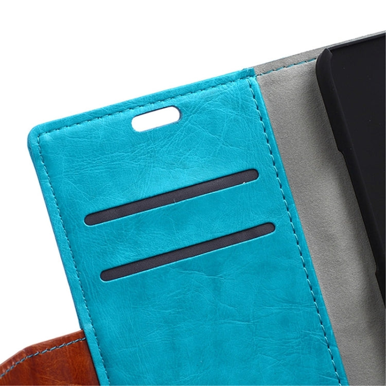 Crazy Horse Texture Horizontal Flip Color Matching Leather Case with Card Slots & Wallet & Holder for Huawei Ascend Y635