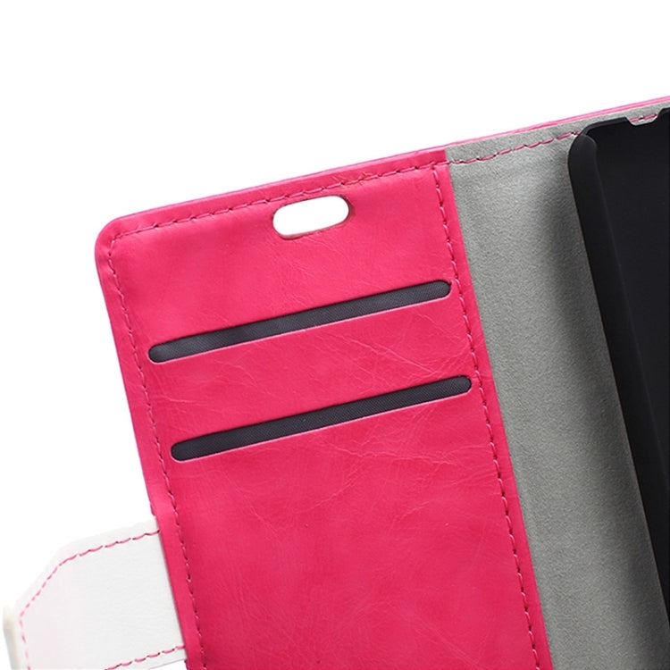 Crazy Horse Texture Horizontal Flip Color Matching Leather Case with Card Slots & Wallet & Holder for Microsoft Lumia 430