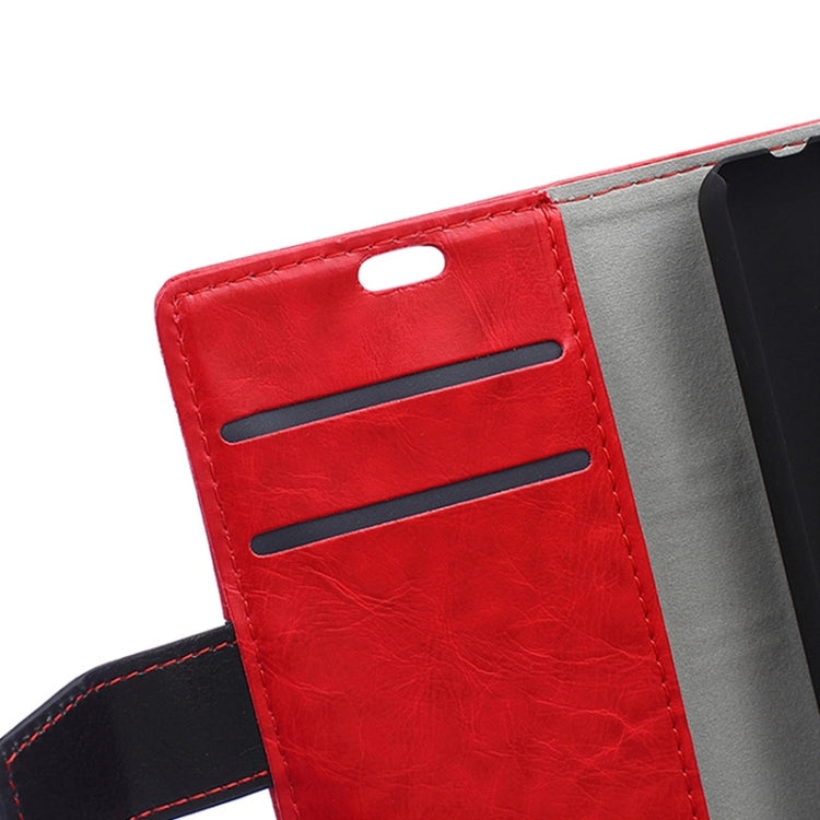 Crazy Horse Texture Horizontal Flip Color Matching Leather Case with Card Slots & Wallet & Holder for Microsoft Lumia 430