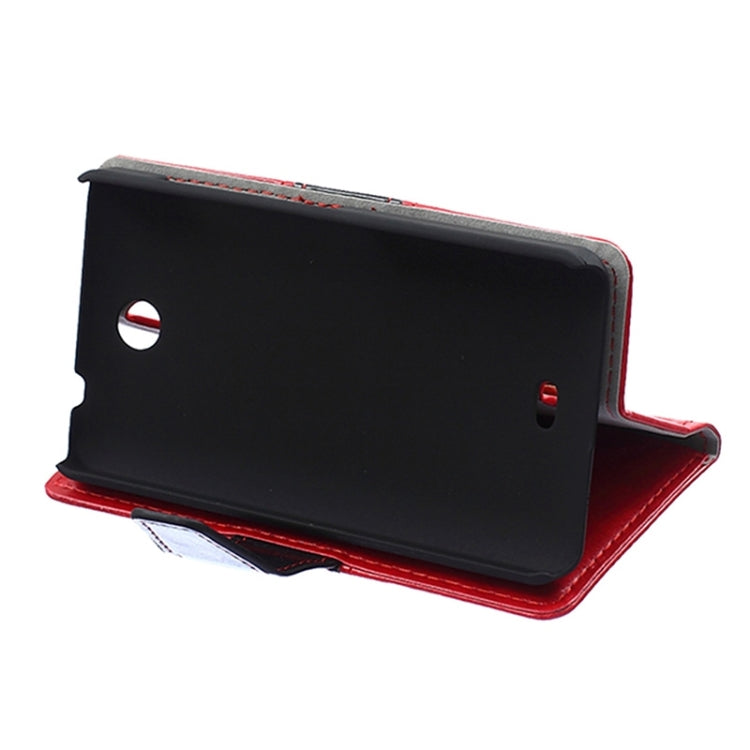 Crazy Horse Texture Horizontal Flip Color Matching Leather Case with Card Slots & Wallet & Holder for Microsoft Lumia 430