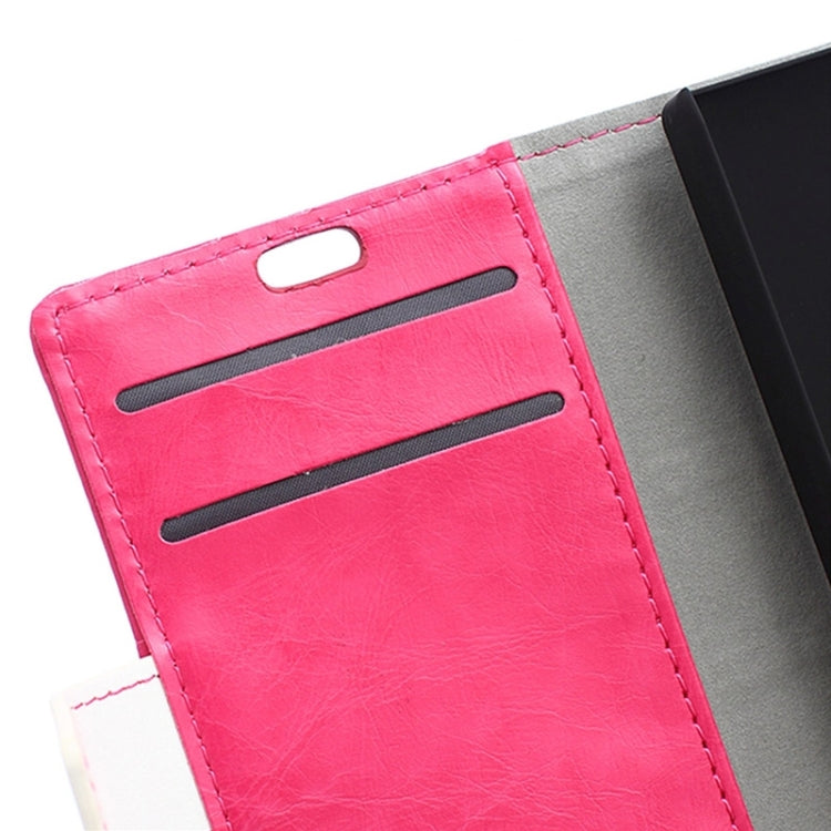 Crazy Horse Texture Horizontal Flip Color Matching Leather Case with Card Slots & Wallet & Holder for Microsoft Lumia 435