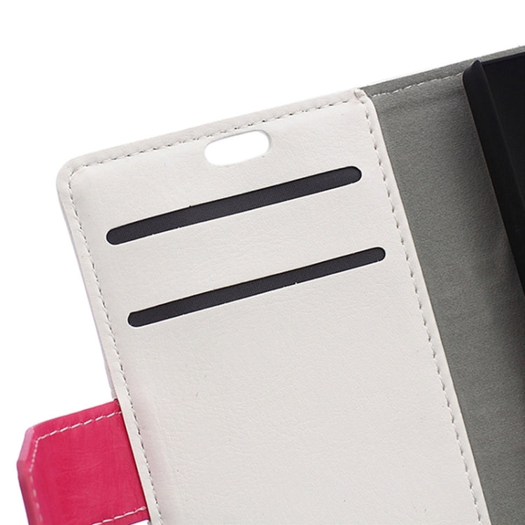 Crazy Horse Texture Horizontal Flip Color Matching Leather Case with Card Slots & Wallet & Holder for Microsoft Lumia 435