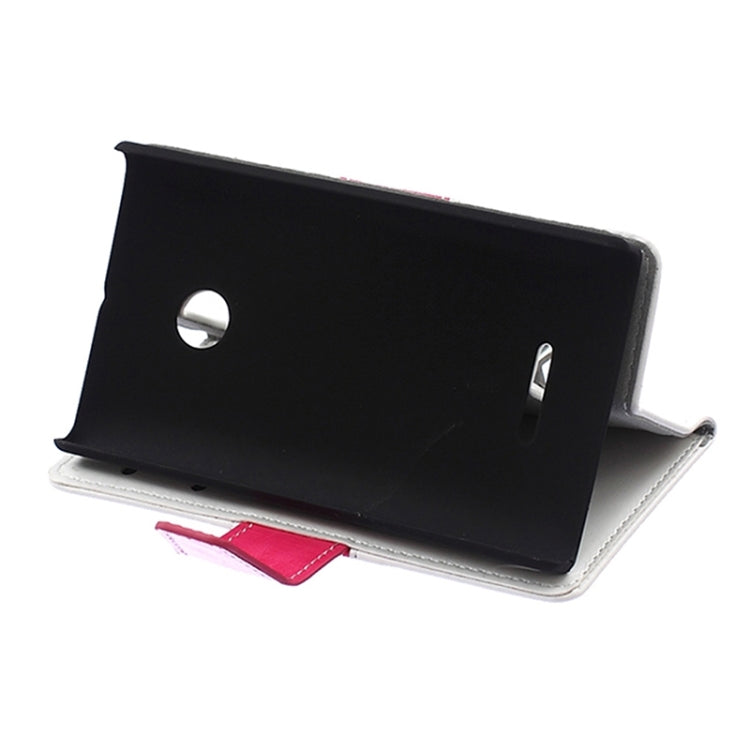 Crazy Horse Texture Horizontal Flip Color Matching Leather Case with Card Slots & Wallet & Holder for Microsoft Lumia 435