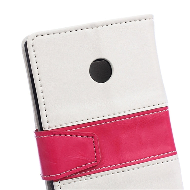 Crazy Horse Texture Horizontal Flip Color Matching Leather Case with Card Slots & Wallet & Holder for Microsoft Lumia 435