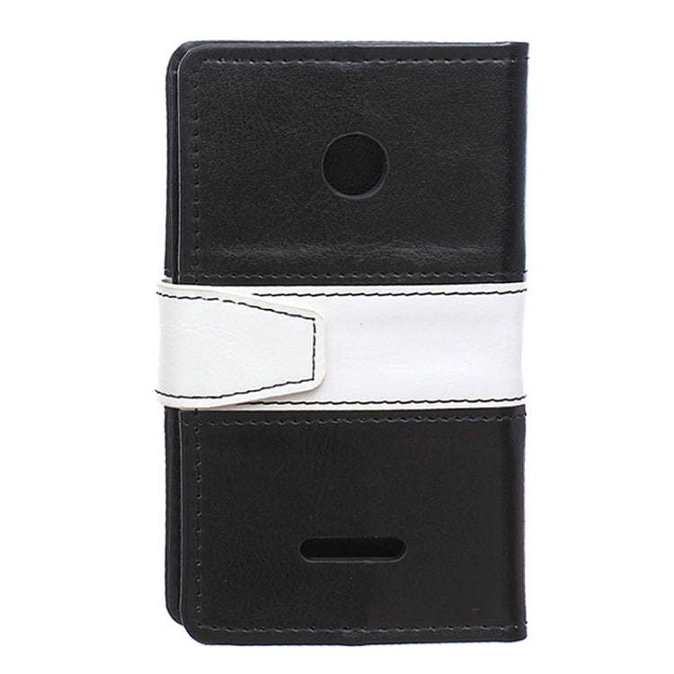 Crazy Horse Texture Horizontal Flip Color Matching Leather Case with Card Slots & Wallet & Holder for Microsoft Lumia 532