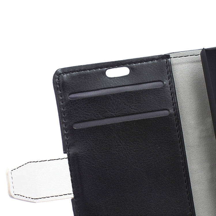 Crazy Horse Texture Horizontal Flip Color Matching Leather Case with Card Slots & Wallet & Holder for Microsoft Lumia 532