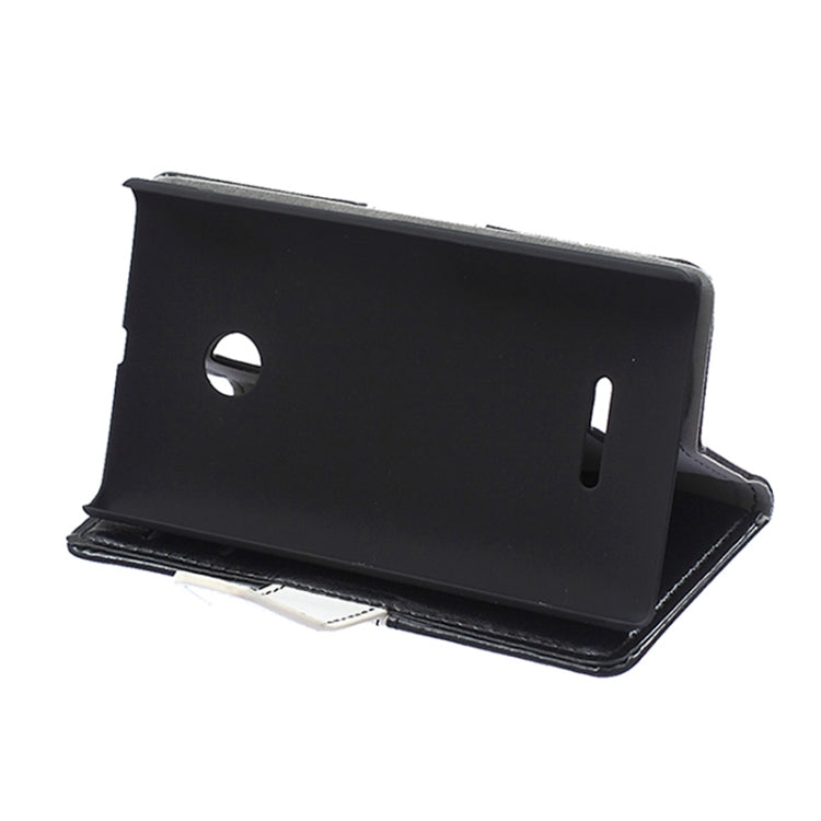 Crazy Horse Texture Horizontal Flip Color Matching Leather Case with Card Slots & Wallet & Holder for Microsoft Lumia 532
