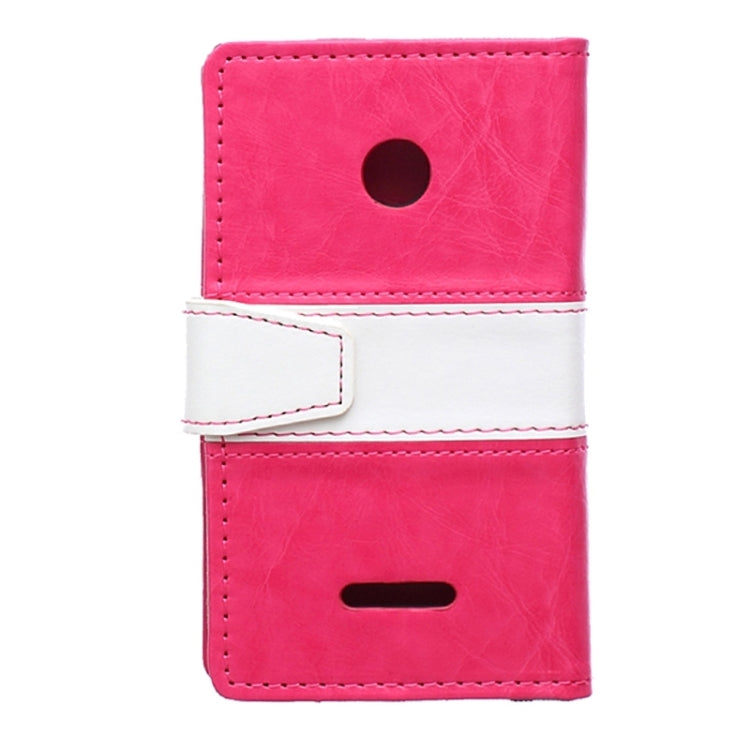 Crazy Horse Texture Horizontal Flip Color Matching Leather Case with Card Slots & Wallet & Holder for Microsoft Lumia 532