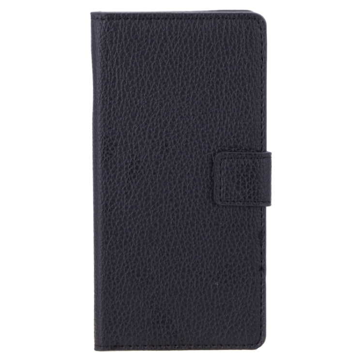 Litchi Texture Horizontal Flip Magnetic Buckle Leather Case with Card Slots & Wallet & Holder for Sony Xperia Z3+