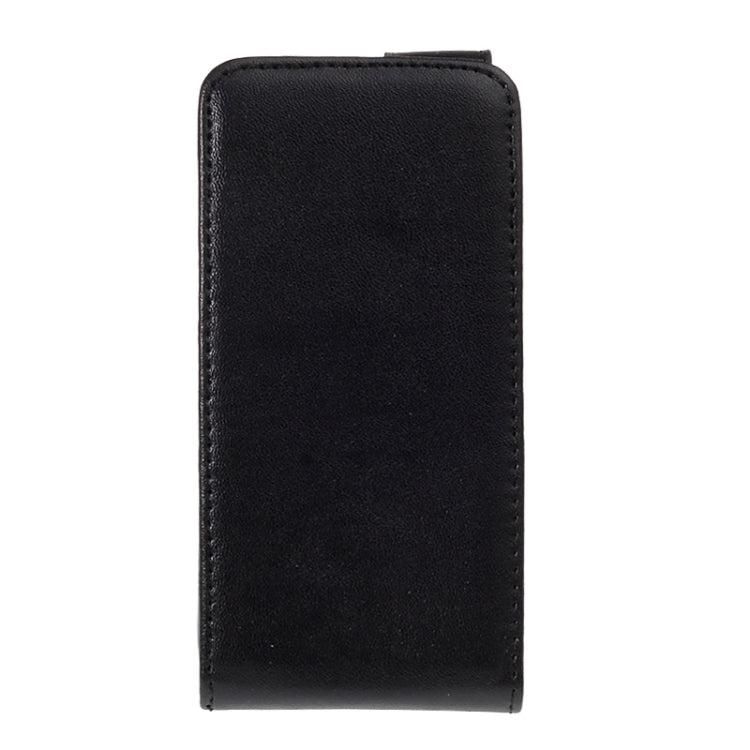 Vertical Flip Magnetic Snap Leather Case for Motorola Droid Razr M / XT907 / XT890 / X905(Black)