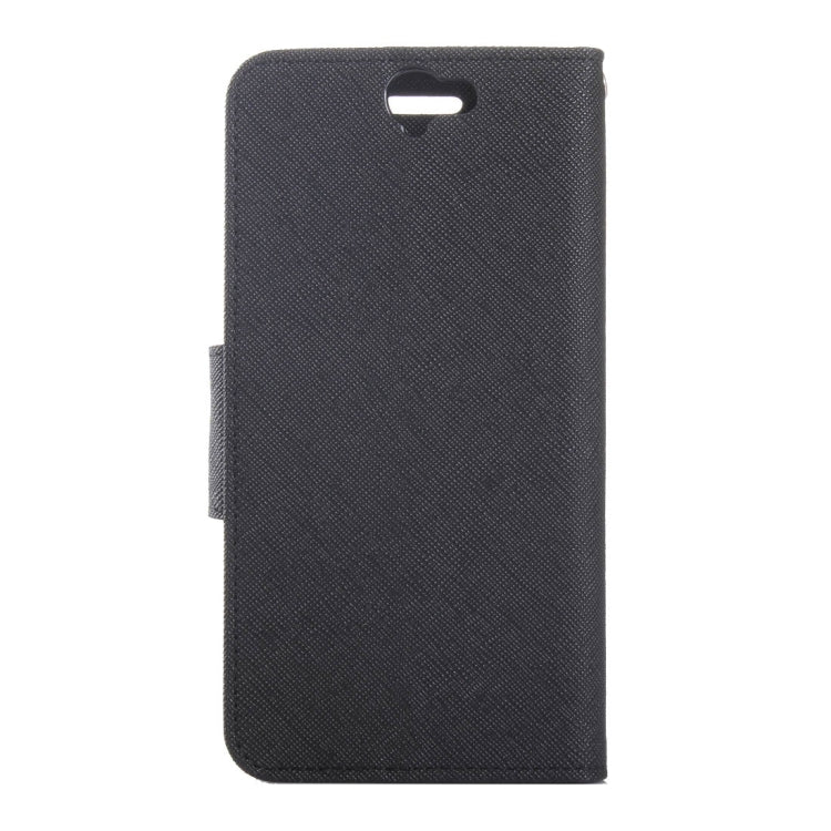 For HTC One A9 Color Matching Cross Texture Flip Leather Case with Holder & Card Slots & Wallet