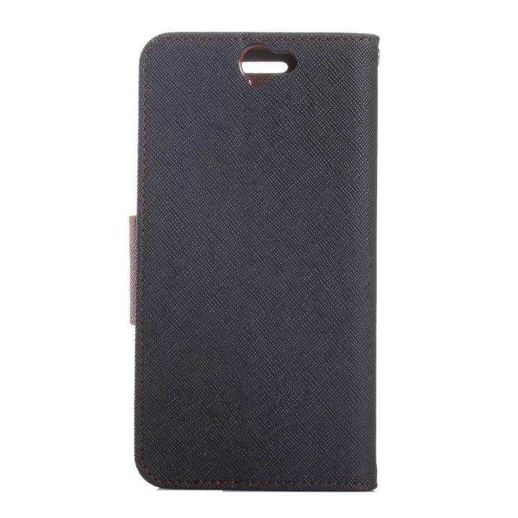 For HTC One A9 Color Matching Cross Texture Flip Leather Case with Holder & Card Slots & Wallet