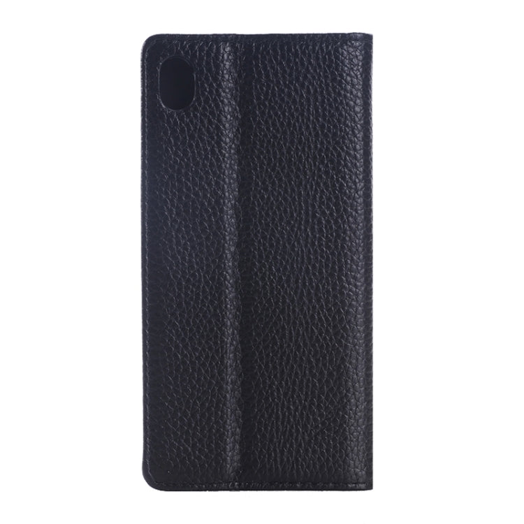 Litchi Texture Leather Case with Holder & Card Slot for Sony Xperia Z4