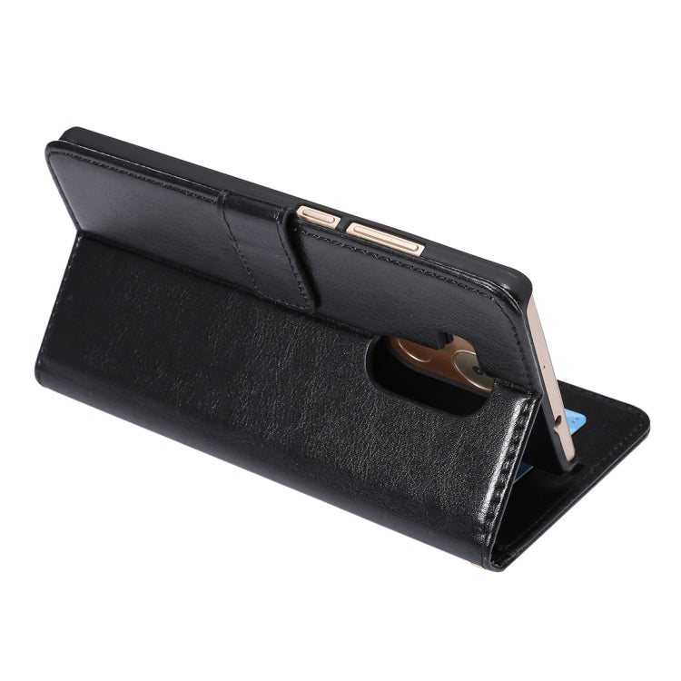 For Huawei  Mate 8 Crazy Horse Texture Horizontal Flip Leather Case with Card Slots & Holder & Wallet & Photo Frame & Lanyard