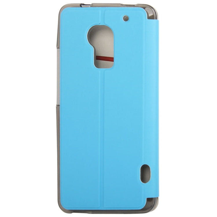 Brushed Texture Leather Case with Credit Card Slot & Holder for HTC One Max / T6 / 809d