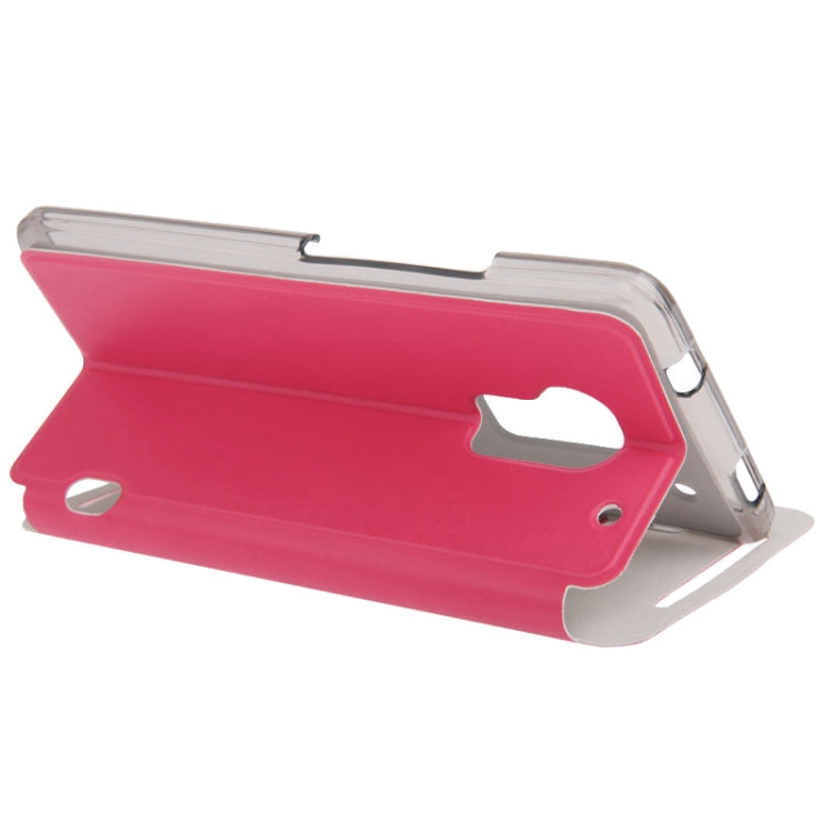 Brushed Texture Leather Case with Credit Card Slot & Holder for HTC One Max / T6 / 809d