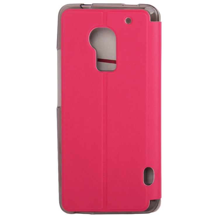 Brushed Texture Leather Case with Credit Card Slot & Holder for HTC One Max / T6 / 809d