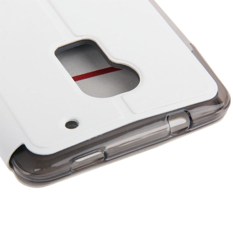 Brushed Texture Leather Case with Credit Card Slot & Holder for HTC One Max / T6 / 809d