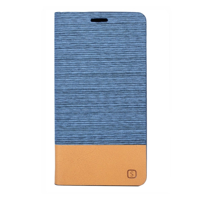 Horizontal Flip Canvas Leather Case with Card Slot & Holder for Asus Zenfone 2 ZE551ML