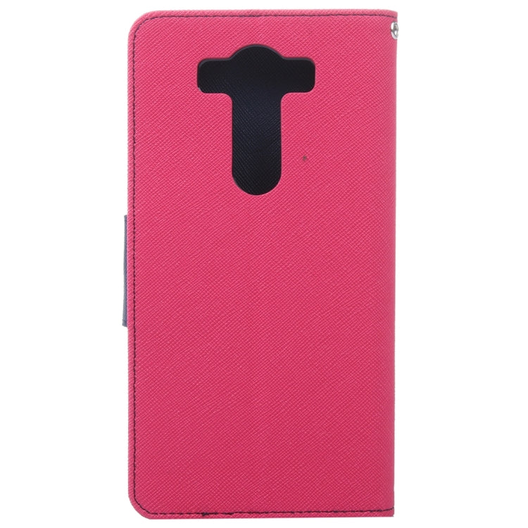 Cross Texture Horizontal Flip Leather Case with Holder & Wallet & Card Slots for LG V10