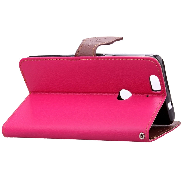 Leaf Magnetic Snap Litchi Texture Horizontal Flip Leather Case with Card Slots & Wallet & Holder & Lanyard for Google Nexus 6P