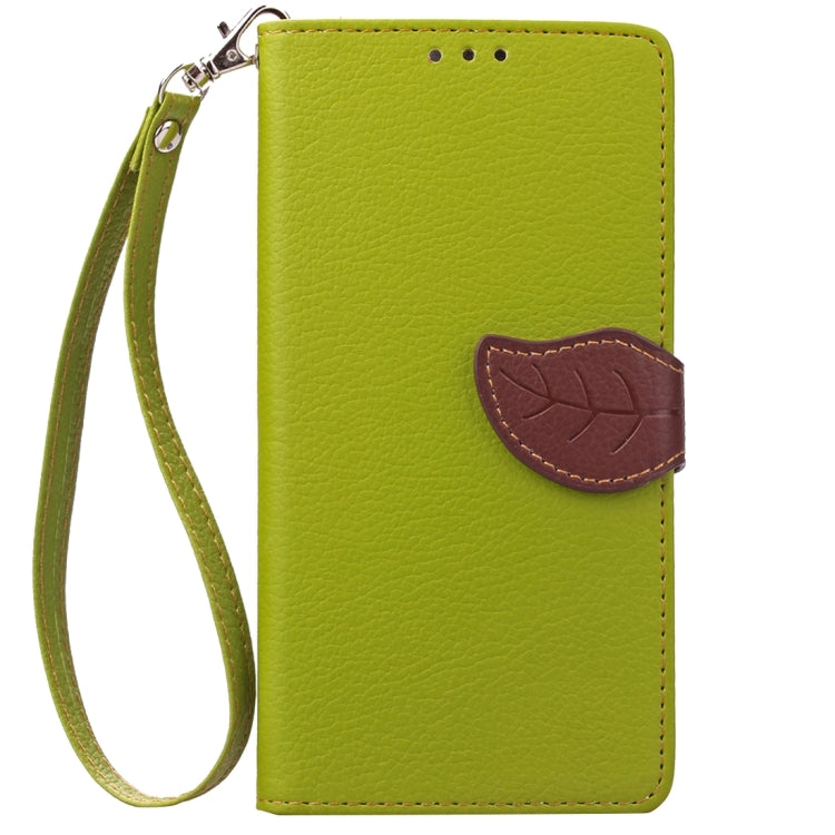 Leaf Magnetic Snap Litchi Texture Horizontal Flip Leather Case with Card Slots & Wallet & Holder & Lanyard for Motorola Moto X Style