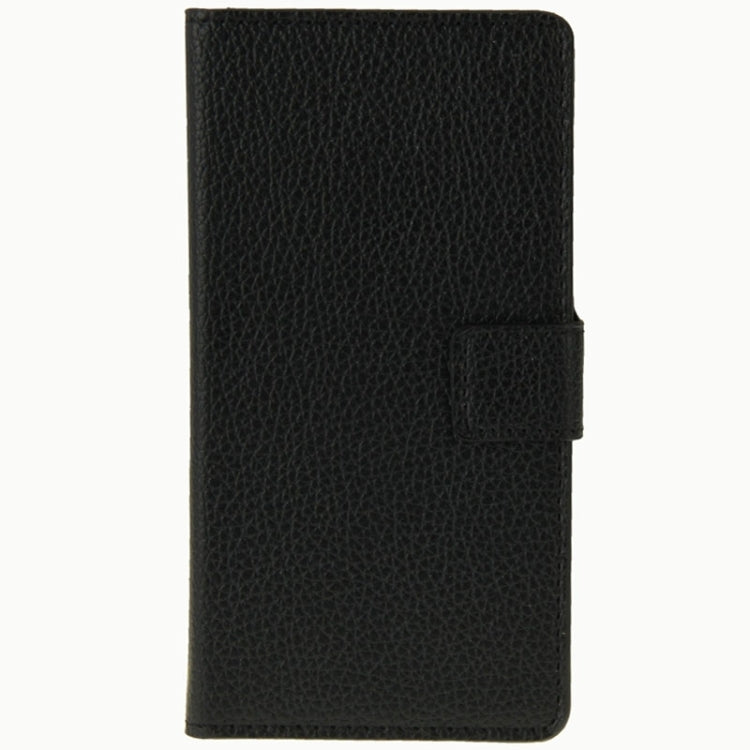 Litchi Texture Horizontal Flip Leather Case with Card Slots & Wallet & Holder for Huawei P8 Lite