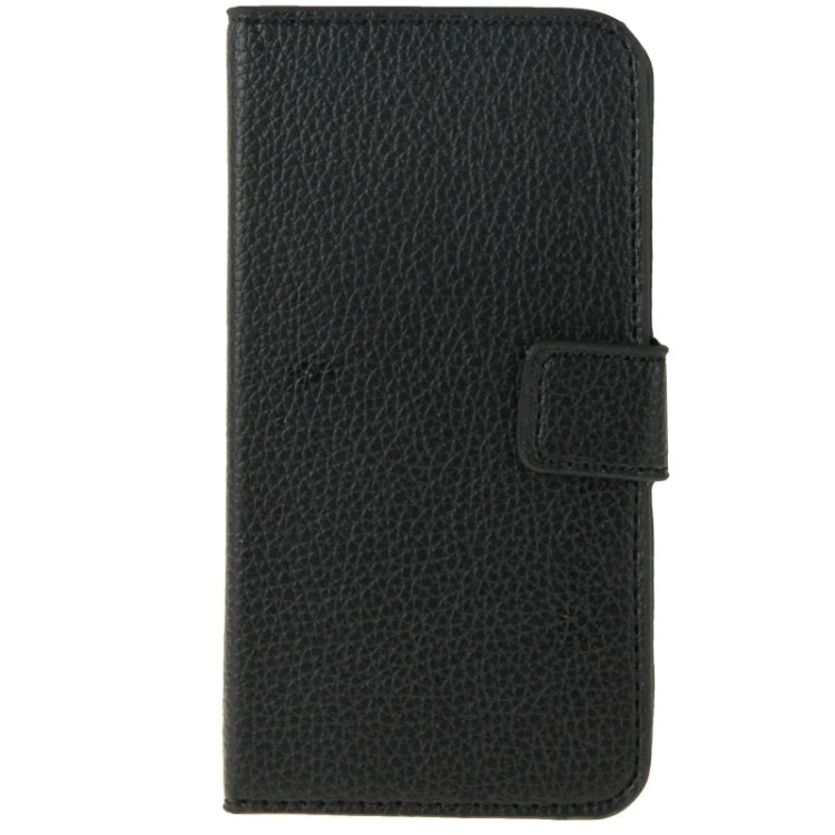 For Galaxy S6 / G920 Litchi Texture Flip Leather Case with Holder & Card Slots & Wallet