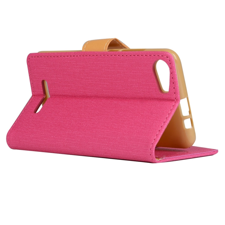 Cloth Texture Horizontal Flip Leather Case with Holder & Card Slots & Wallet for Wiko Lenny 2