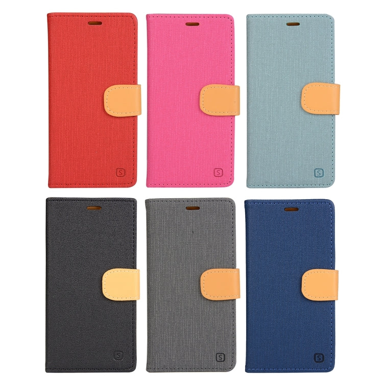 Cloth Texture Horizontal Flip Leather Case with Holder & Card Slots & Wallet for Wiko Lenny 2