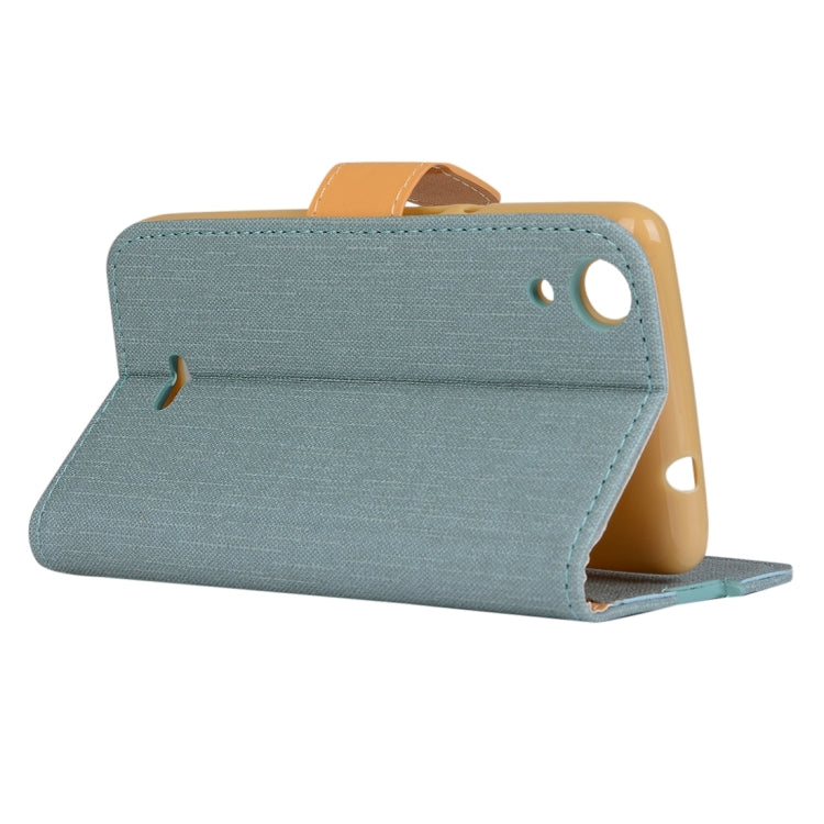 Cloth Texture Horizontal Flip Leather Case with Holder & Card Slots & Wallet for Wiko Rainbow Lite