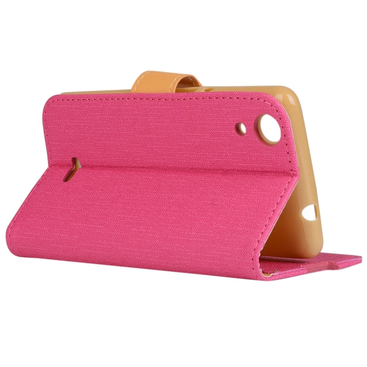 Cloth Texture Horizontal Flip Leather Case with Holder & Card Slots & Wallet for Wiko Rainbow Lite