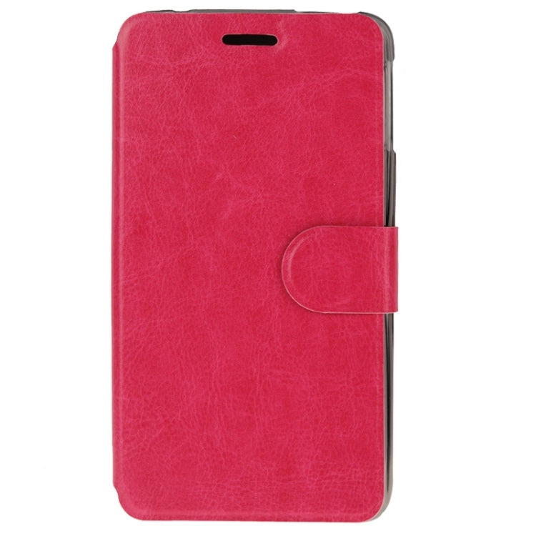 Crazy Horse Texture Horizontal Flip Leather Case with Holder for  Lenovo S898T /  S898T+