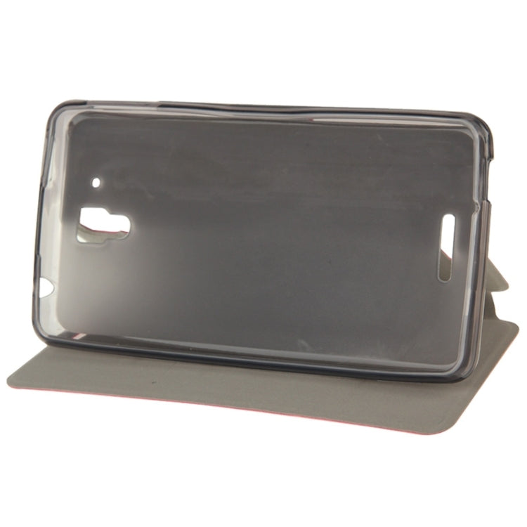 Crazy Horse Texture Horizontal Flip Leather Case with Holder for  Lenovo S898T /  S898T+