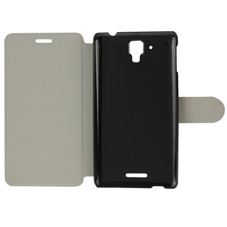 Crazy Horse Texture Horizontal Flip Leather Case with Holder for  Lenovo S898T /  S898T+